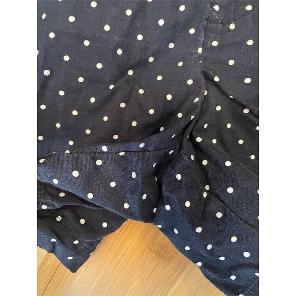 Tommy Hilfiger Women's Navy Polka Dot Chino Shorts Size 10 Casual Summer - Picture 5 of 11